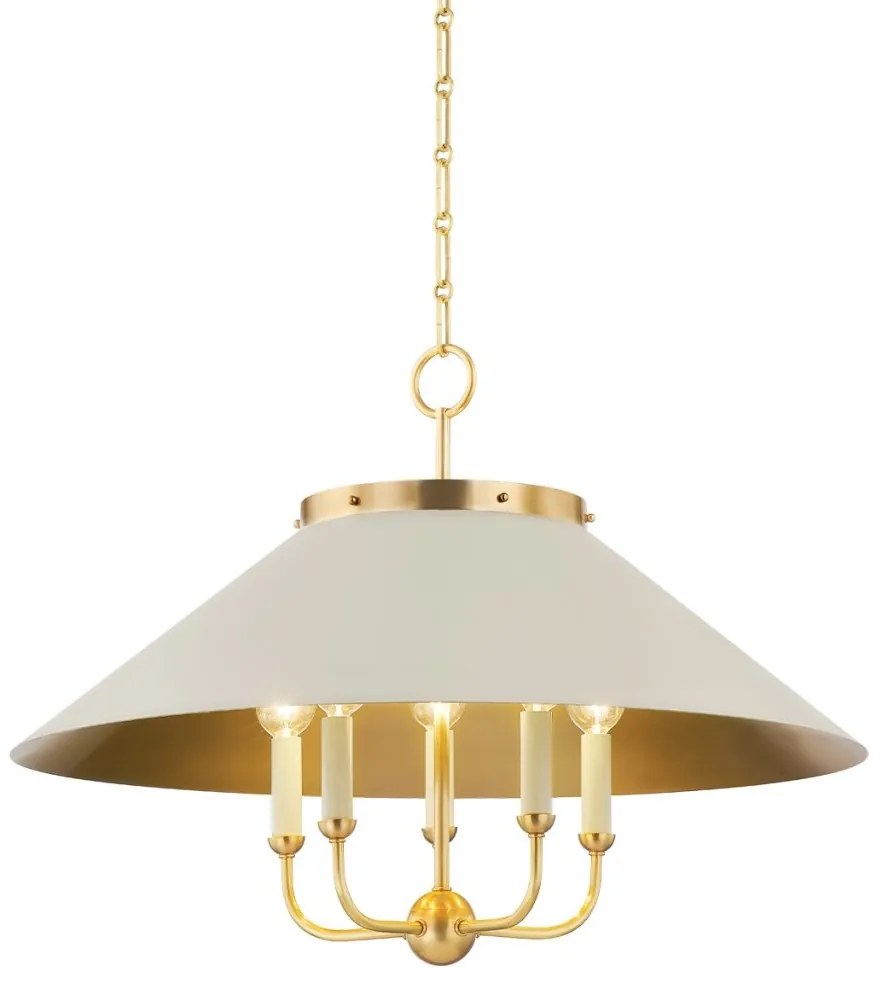 Lustra suspendata clasica LUX, Metal, Alama Antic, CLIVEDON