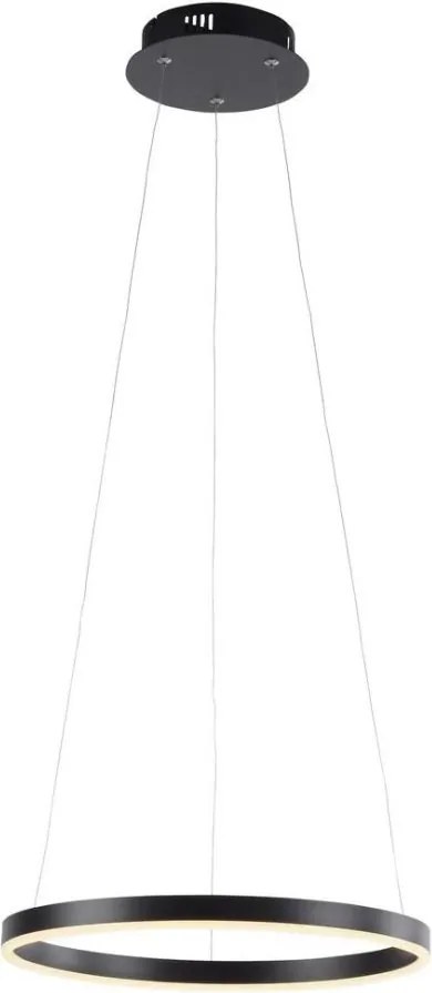 Leuchten Direkt 15393-13-LED Lustru reglabil suspendat pe cablu RITUS LED/23,5W/230V negru