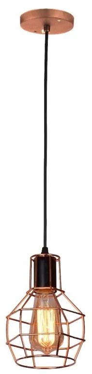 Pendul industrial style design cupru CARRON 1