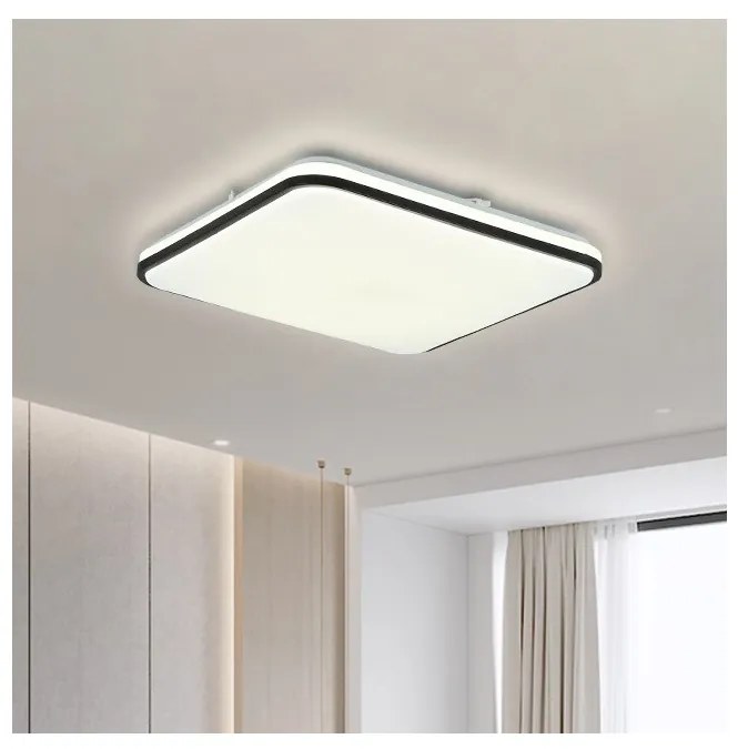 Plafonieră LED dimabilă Brilagi SMART LED/36W/230V 45x45 cm Wi-Fi Tuya + telecomandă