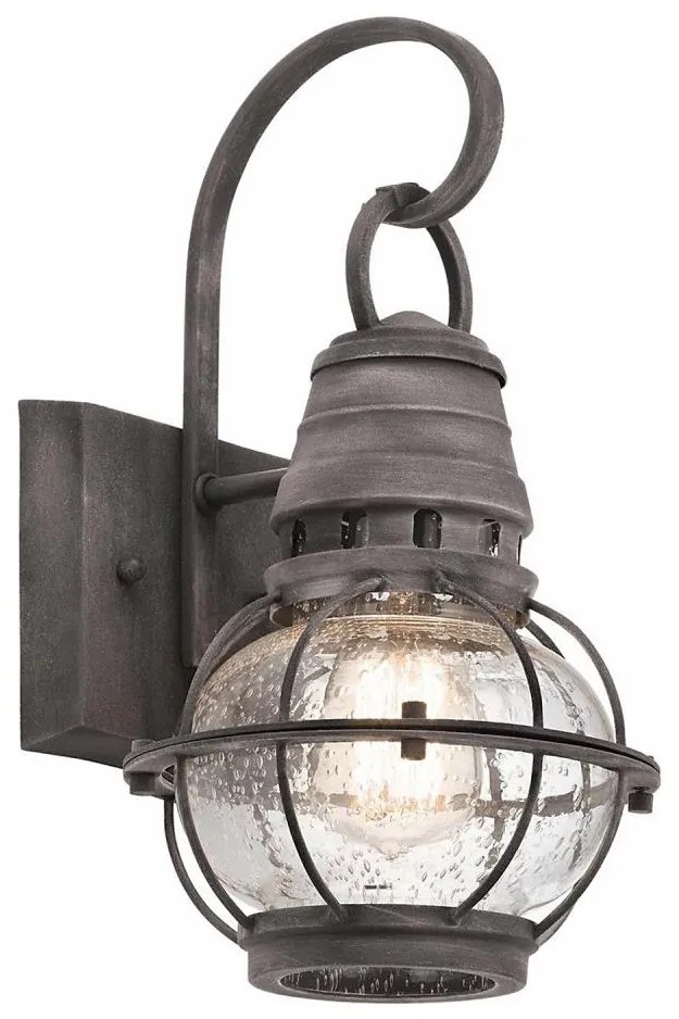 Kichler KL-BRIDGEPOINT-S - Lampă de exterior BRIDGEPOINT, 1xE27/60W/230V, IP44