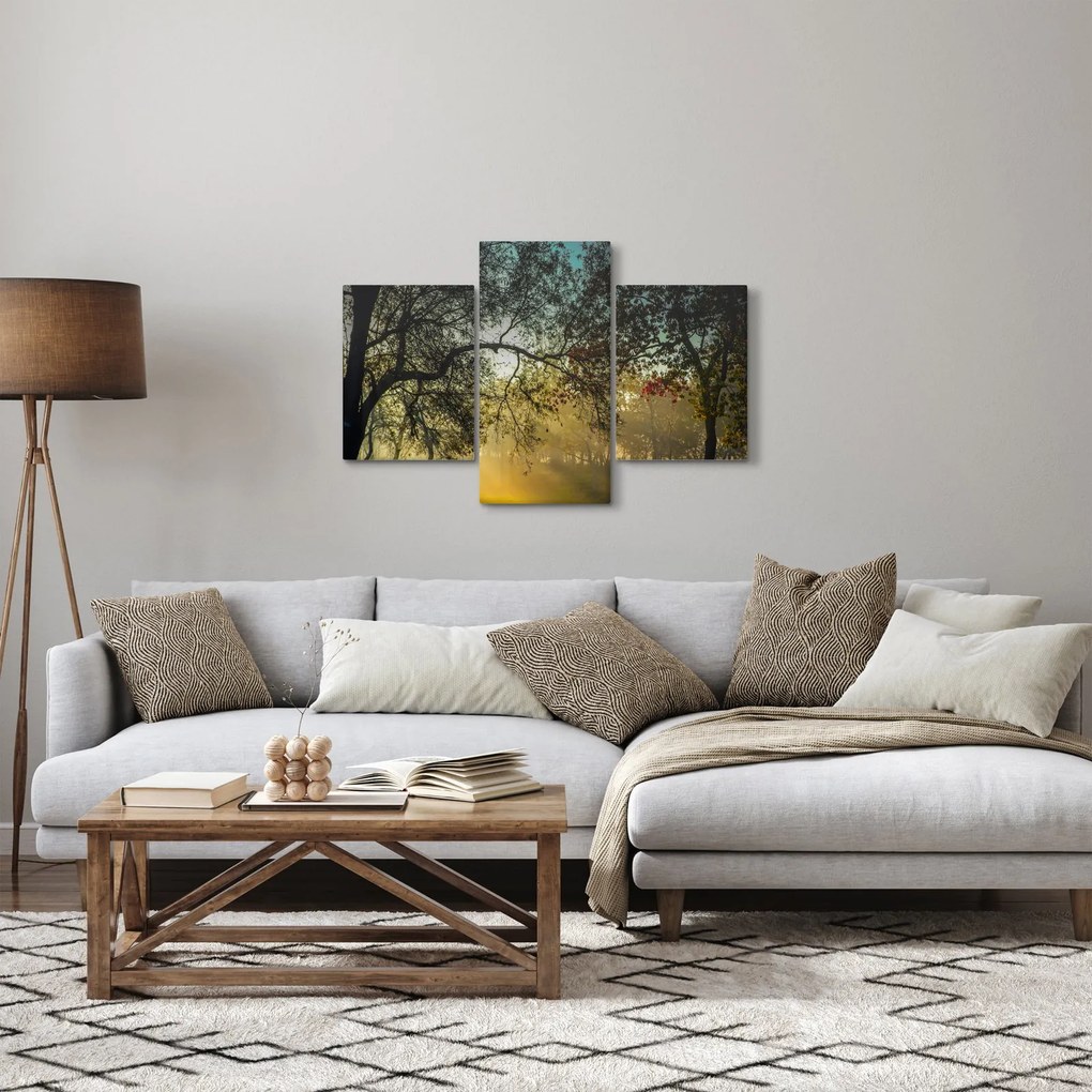 Tablou cu răsărit de soare (90x60 cm)