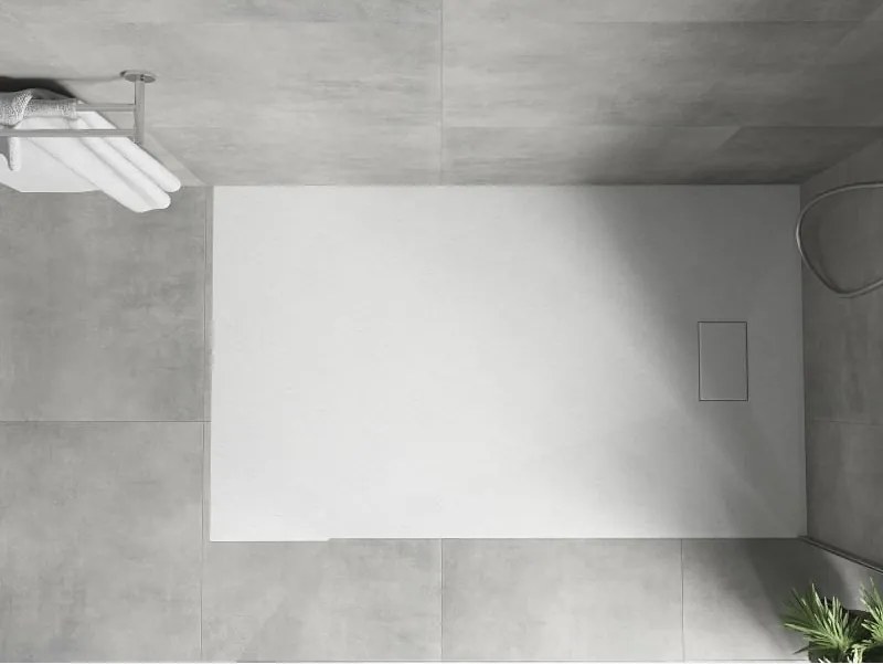 Mexen Hugo cadă de duș dreptunghiulară SMC 160 x 90 cm, albă - 42109016