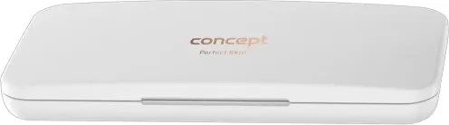 Concept KZ2010 - Oglindă cosmetică PERFECT SKIN cu LED, 1,5 W/5 V, 300 mAh, albă