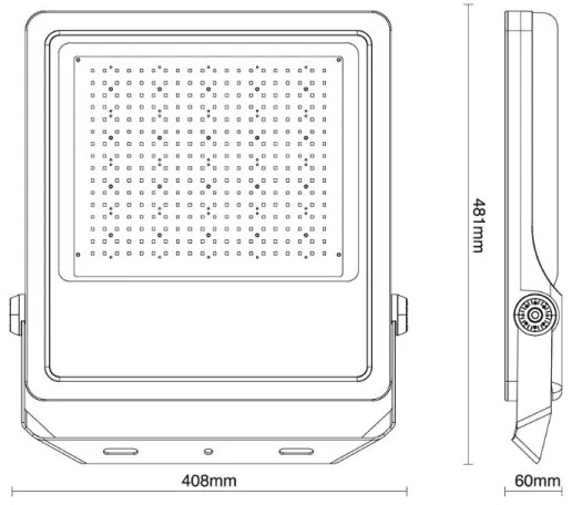 Proiector LED de exterior PROFI PLUS LED/300W/230V 5000K IP66