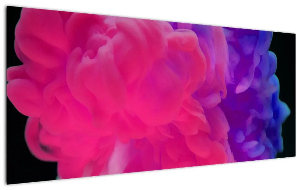 Tablou cu fum colorat (120x50 cm), în 40 de alte dimensiuni noi