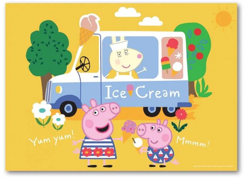 Purcelușa Peppa puzzle 50 buc