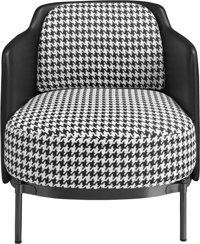 Fotoliu elegant design italian White and Black