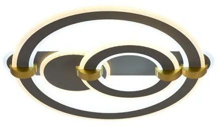 Plafonieră LED reglabilă LED/120W/230V 3000-6500K + telecomandă