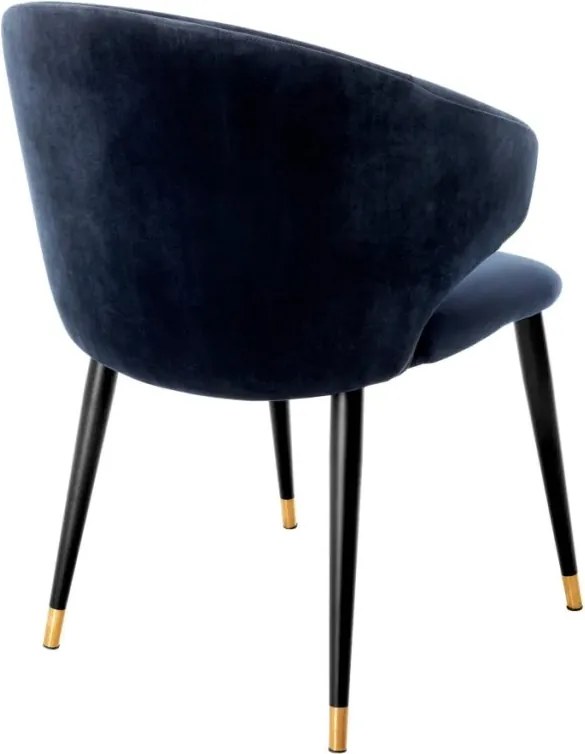 Scaun design elegant LUX Volante albastru 112778 HZ