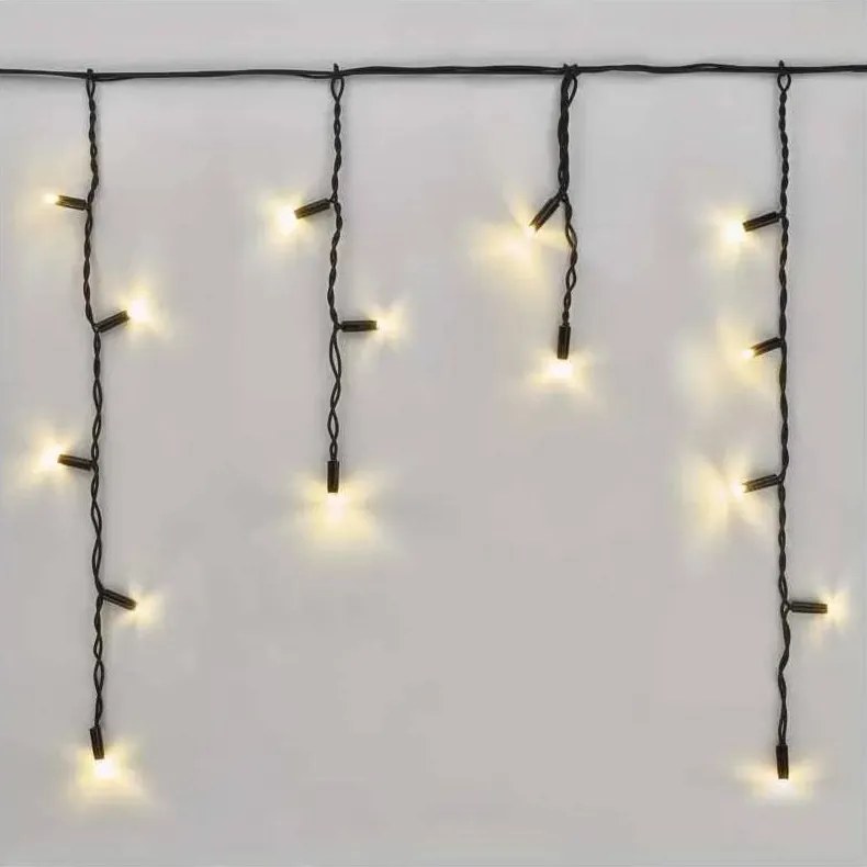 Ghirlandă LED pentru exterior 50xLED/3x0,4m IP44 alb cald