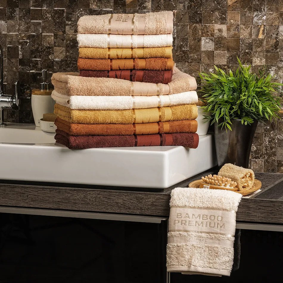Prosop 4Home Bamboo Premium crem, 50 x 100 cm
