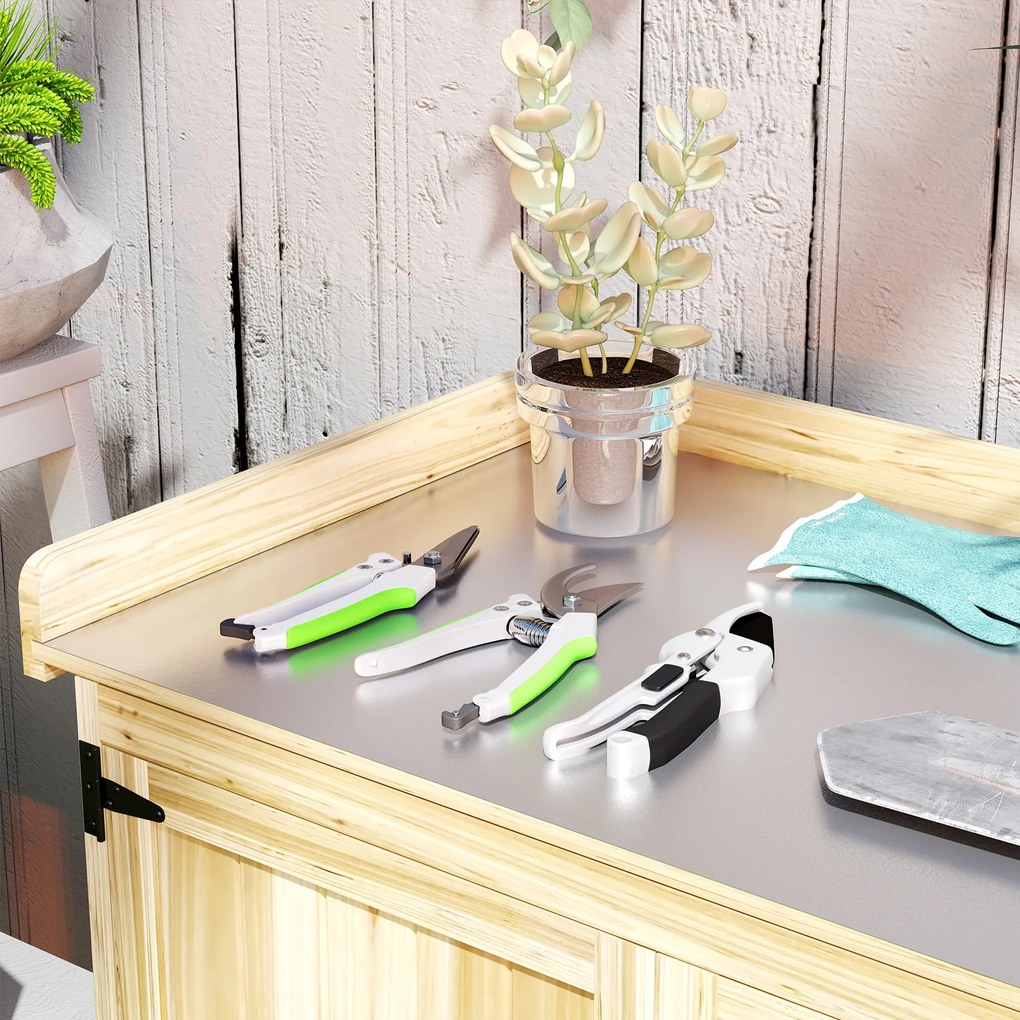 Outsunny Set de 3 foarfece pentru grădină, set de tăiere pentru grădinărit, cu lamă ascuțită, din metal și aluminiu, argintiu negru | Aosom Romania