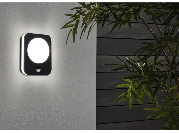Aplică LED de exterior cu senzor MADRIZ LED/9W/230V IP44 Eglo 99584