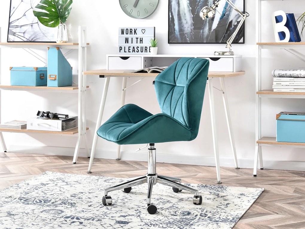 Fotoliu Velma M (turcoaz + negru). Promo -6%. 1110451