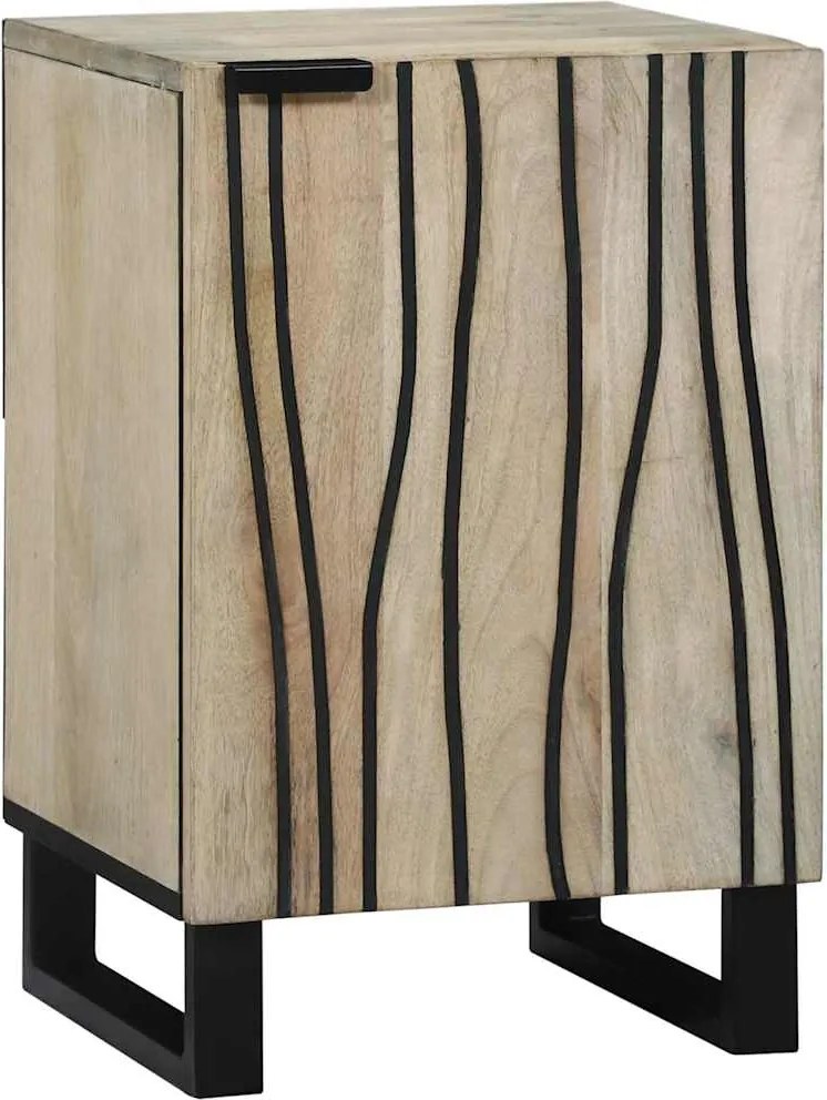 vidaXL Dulap pentru Chiuveta de Baie cu raft Alb 38 x 33,5 x 58 cm