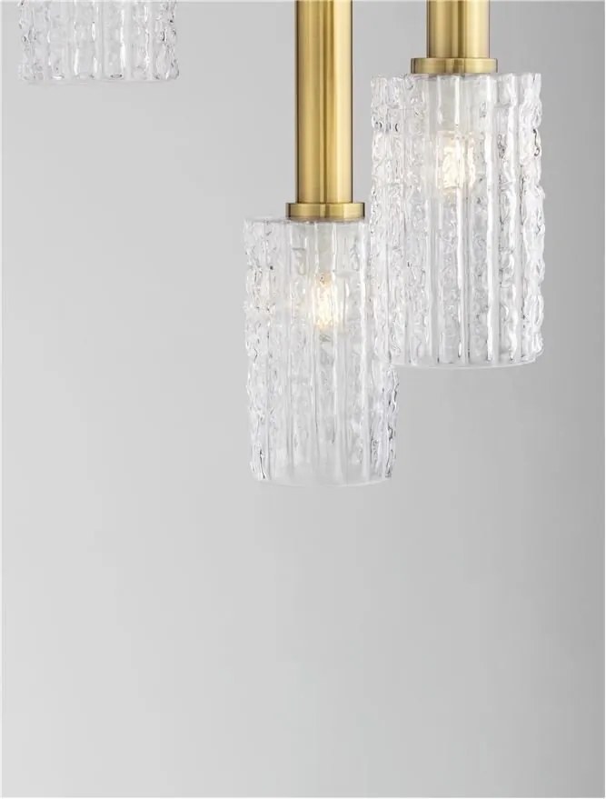 Lustra cu 5 pendule design modern Certa