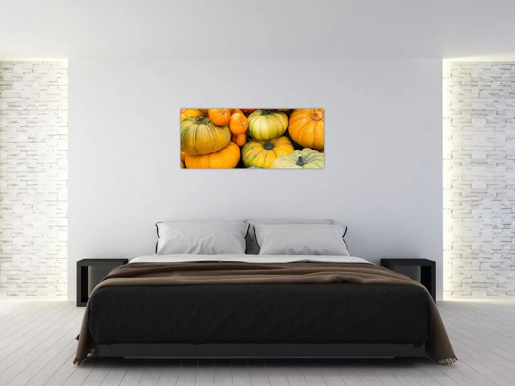Tablou - Dovleac de toamnă (120x50 cm)