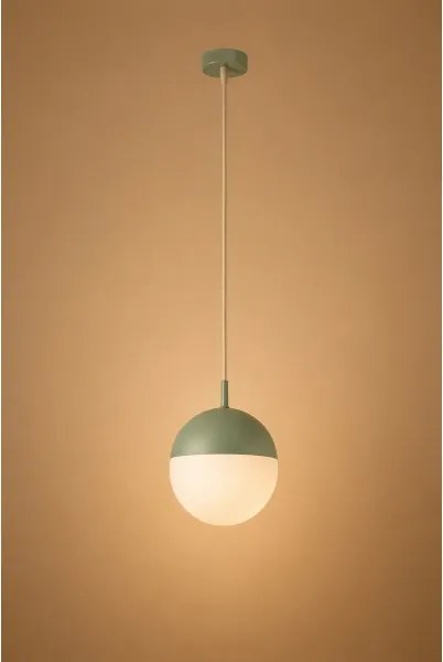 Argon 8999 - Lampă suspendată de exterior pe cablu LIV, 1xE27/15W/230V, IP44, verde