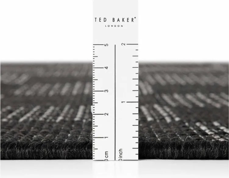 Covor pentru exterior și interior negru/crem 160x230 cm Haringey Dorothy – Ted Baker