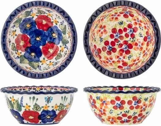 Bol ceramic decorativ, model vibrant – Florist