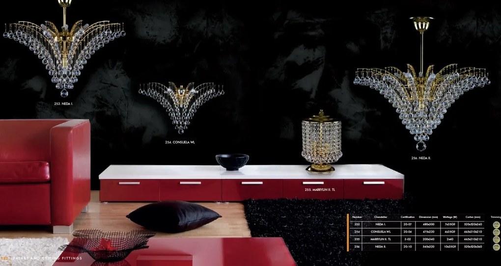 Plafoniera Cristal Bohemia Exclusive diametru 48cm NEDA I. CE