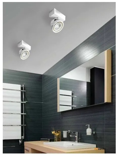 Spot aplicat directionabil JERRY 1 negru ZZ AZ1367