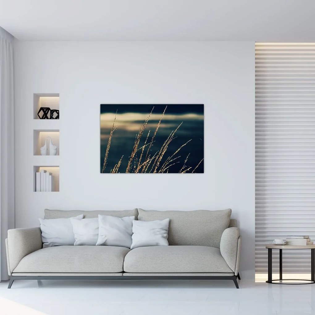 Tablou cu ierburi (90x60 cm)