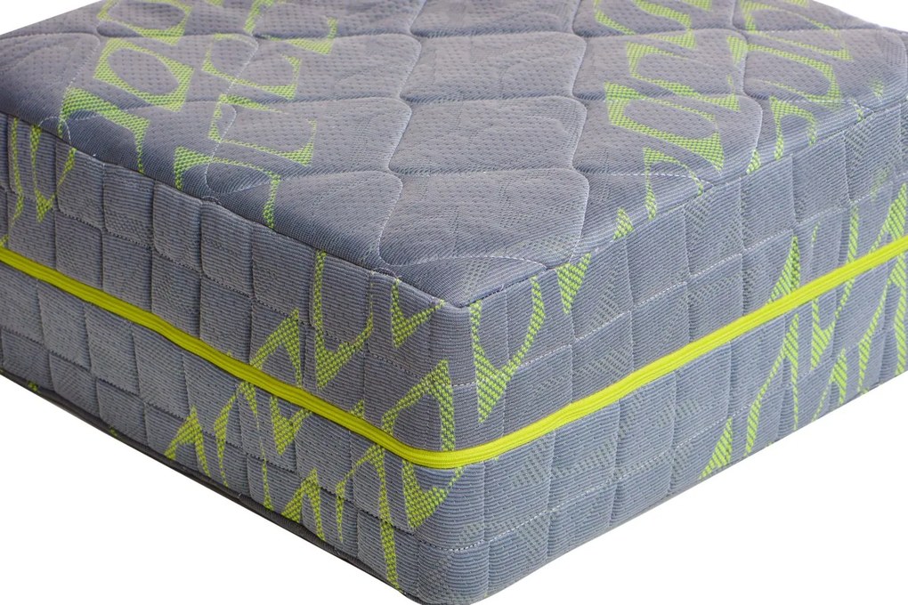 Saltea din spumă Green Sport 200×200 cm, fermitate medie, 20 cm înălțime
