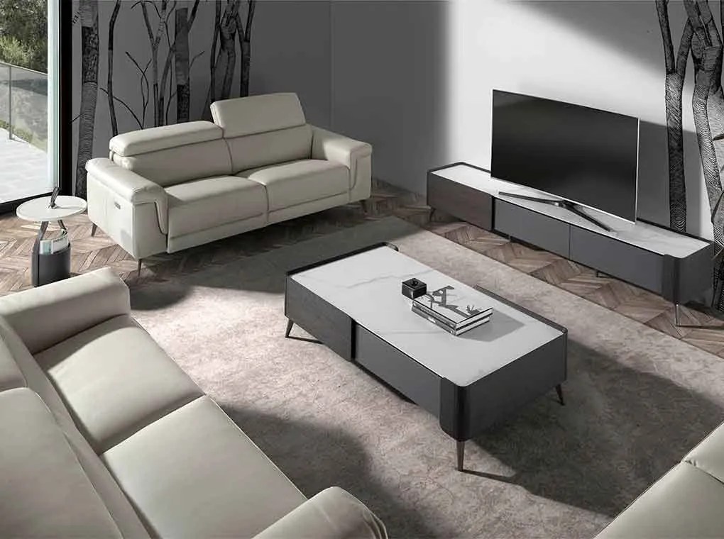 Canapea design italian, 3 locuri, functia relaz, Alfredo