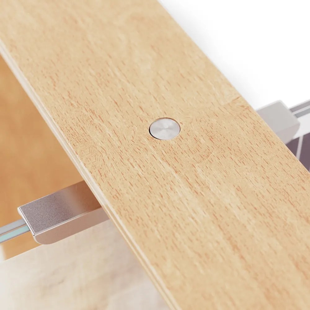 Ramă foto în culoare naturală cu picior de susținere din lemn 26x31,5 cm Bellwood – Umbra