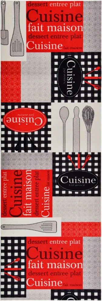 vidaXL Covoraș de bucătărie lavabil, model Cuisine, 60 x 180 cm