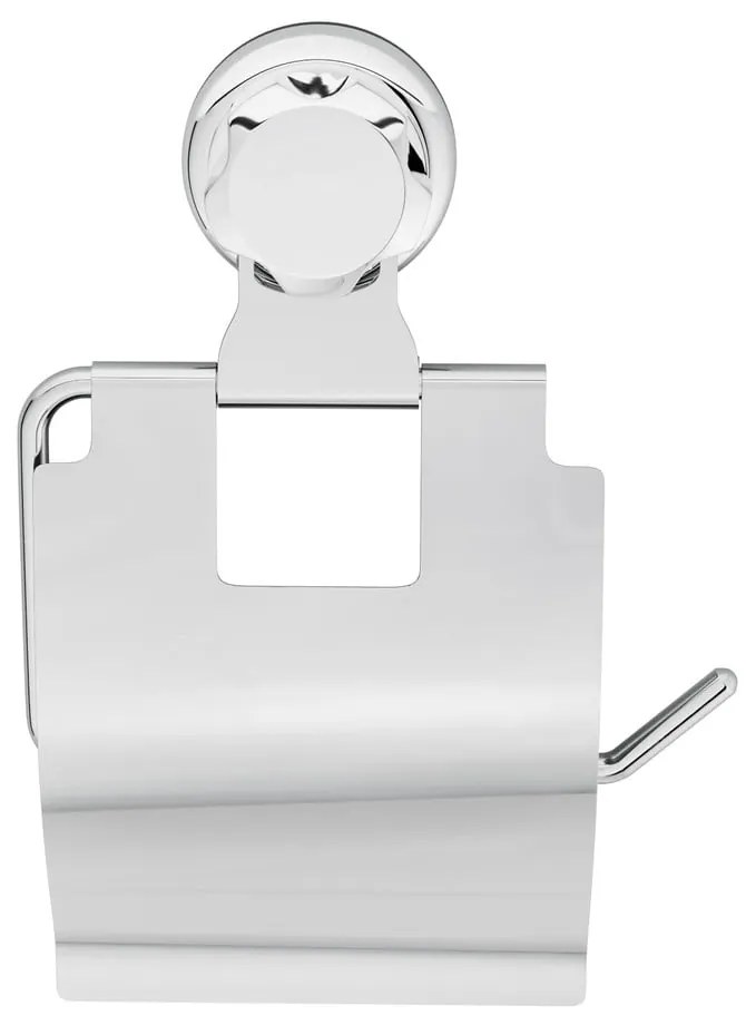 Suport pentru hârtie igienică argintiu autoadeziv din metal Bestlock Bath – Compactor