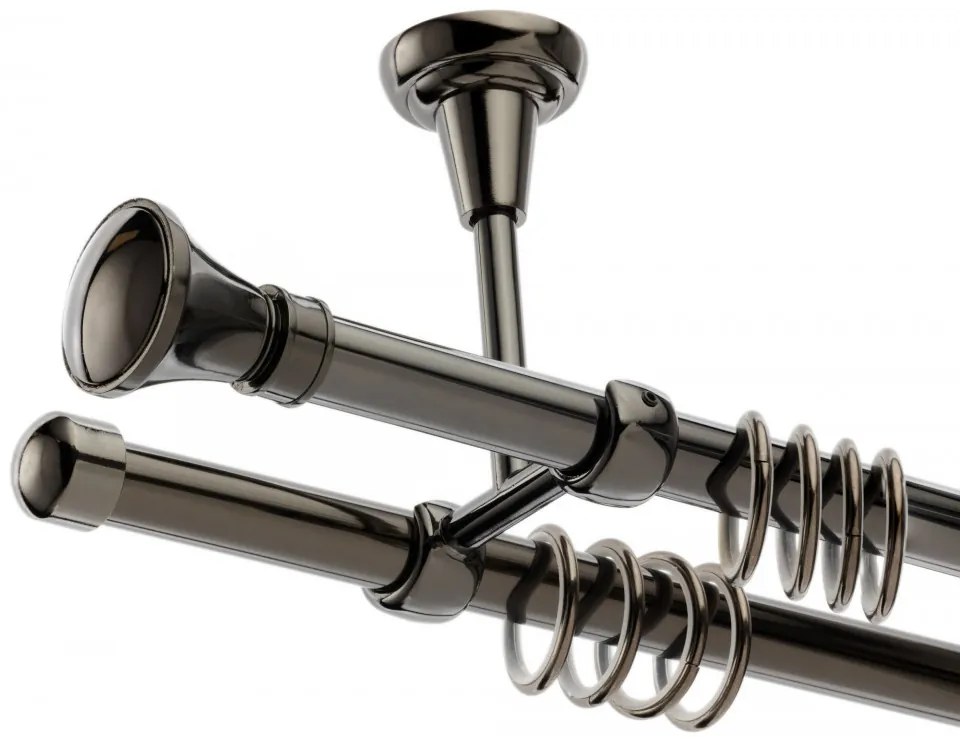 Galerie dubla tavan Prince onyx 19mm/19mm (Alege marime: 140 cm)