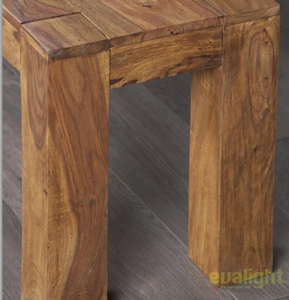 Banca din lemn de trandafir Sheesham, Makassar 160cm A-15520 VC