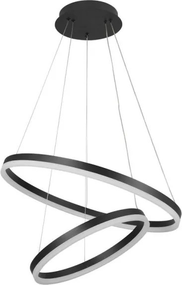 Lustră LED dimabilă pe cablu LED/70W/230V 3000-6500K + telecomandă