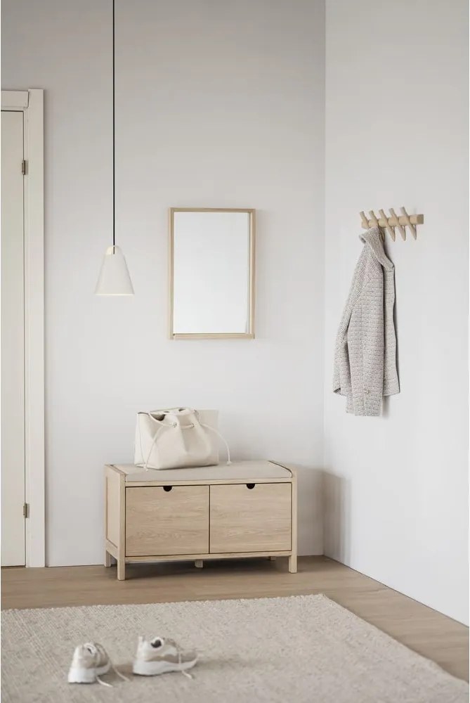 Bancă în culoare naturală Hillmond – Rowico