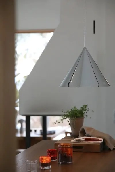 Markslöjd 109163 - Lustră suspendată pe cablu TIP 1xE27/60W/230V Ø 37,5 cm crom lucios