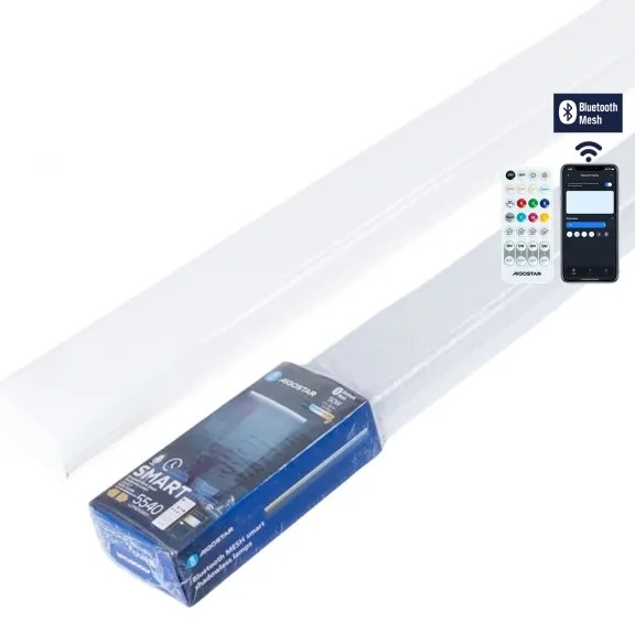 Aigostar - Corp LED dimabil tip fluorescent MESH LED/50W/230V 6500K + telecomandă