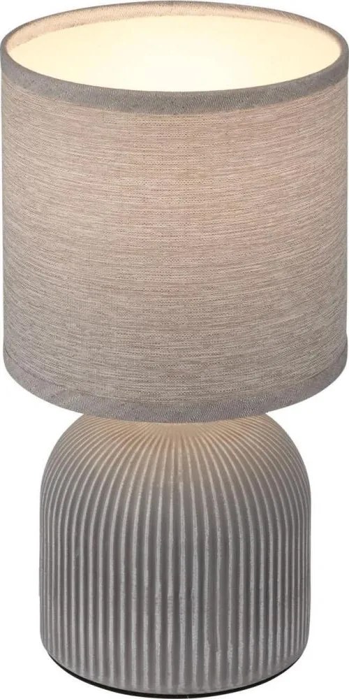 Brilo - Lampă de masă INO 1xE14/10W/230V, gri