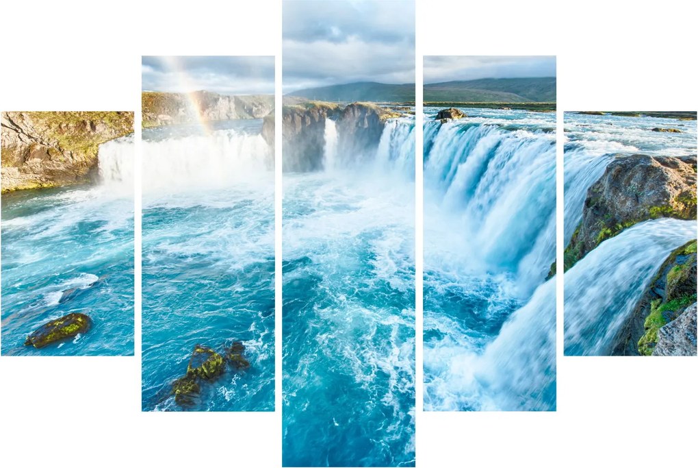 Tablou - Cascada Godafoss (150x105 cm)
