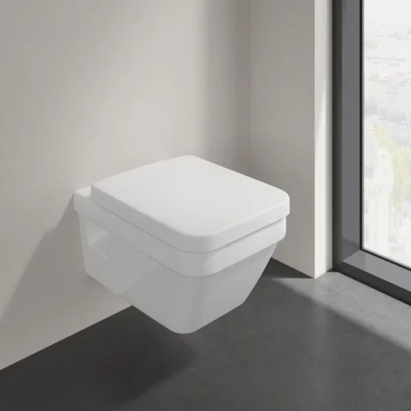 Villeroy & Boch 5685HR01 - Vas WC suspendat cu capac SoftClose ARCHITECTURA, ceramică/alb