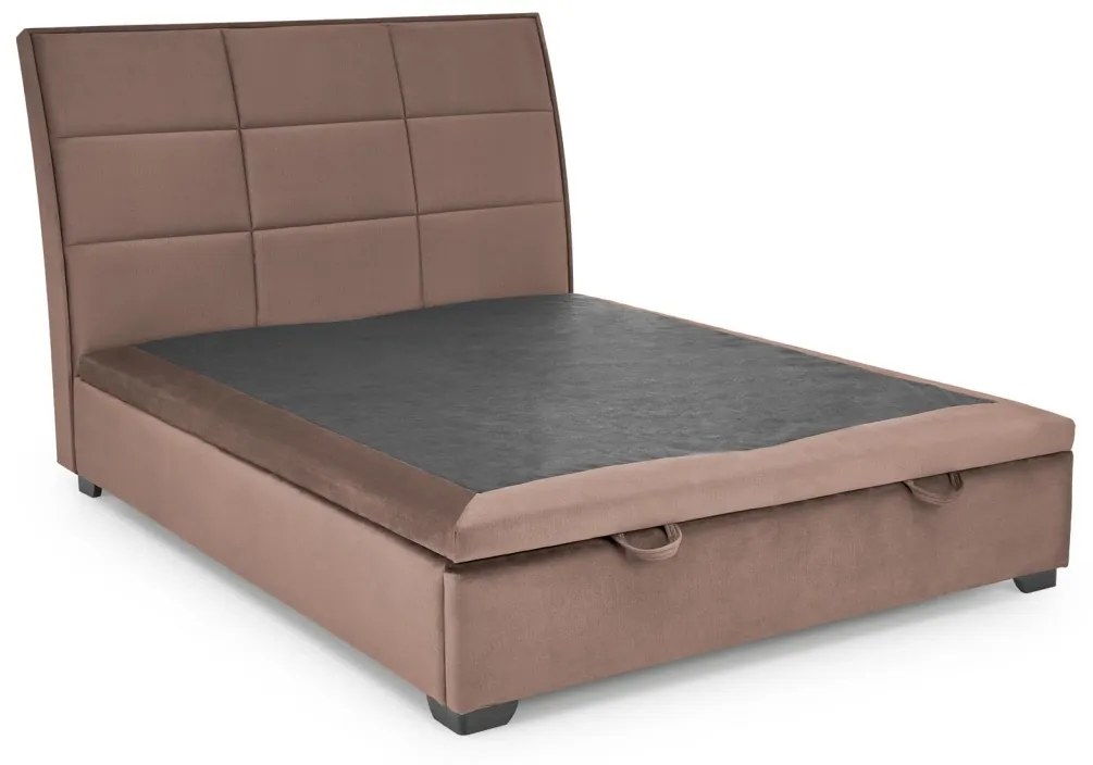 Pat tapitat Continental 2 velvet bej – 160 x 200 cm
