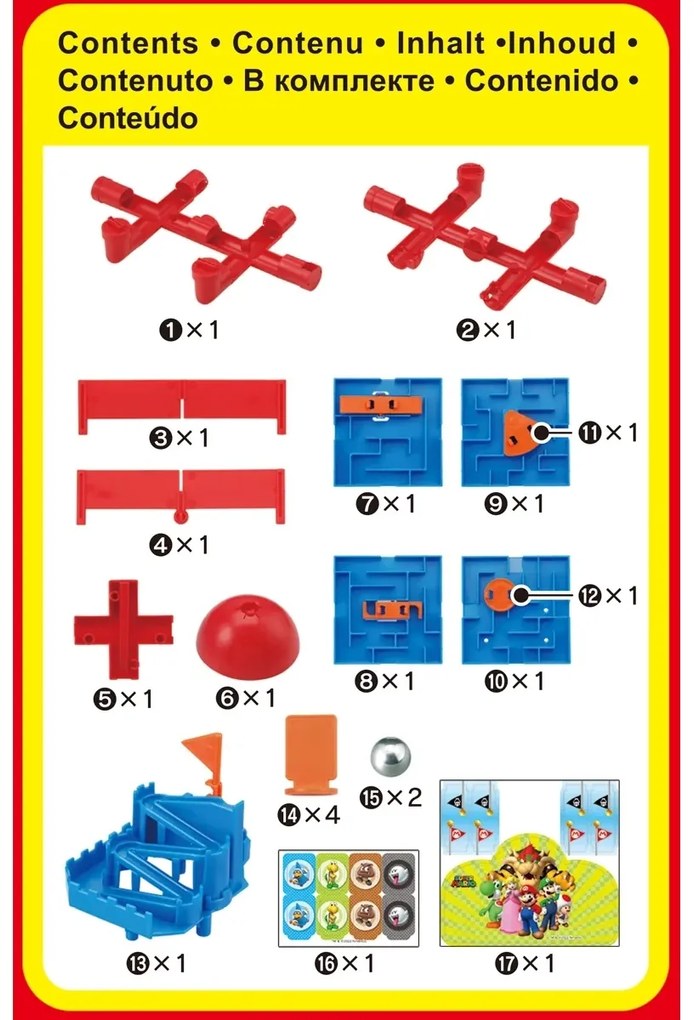 Joc de societate Epoch Super Mario Maze Challenge