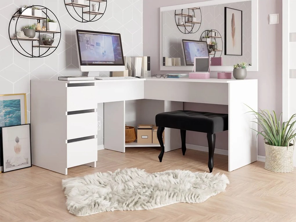 Masă de scris Olendra (Alb). Promo -16%. 1054231