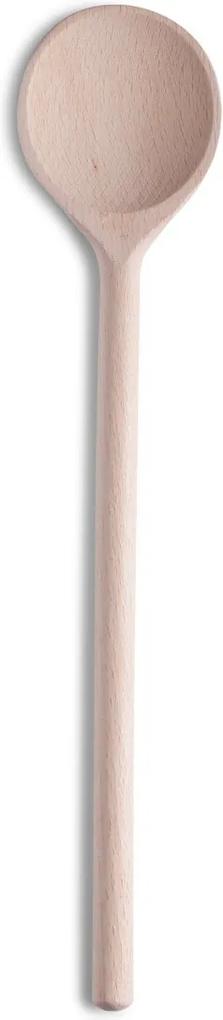 Lingură de lemn rotundă din fag L35 cm, ZELLER