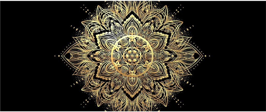 Tablou - Mandala bogăției (120x50 cm)