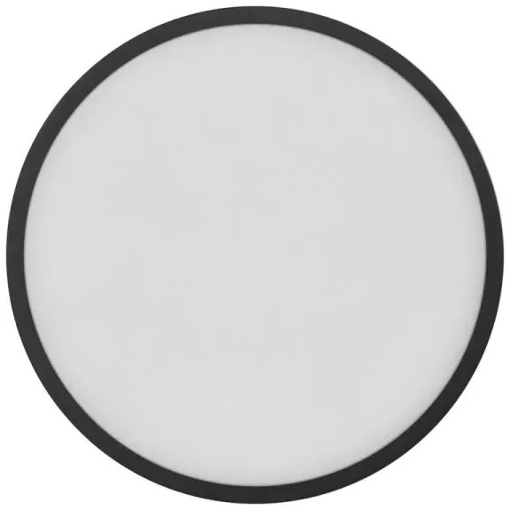 Plafonieră LED/28,5W/230V 3000/3500/4000K d. 30 cm negru