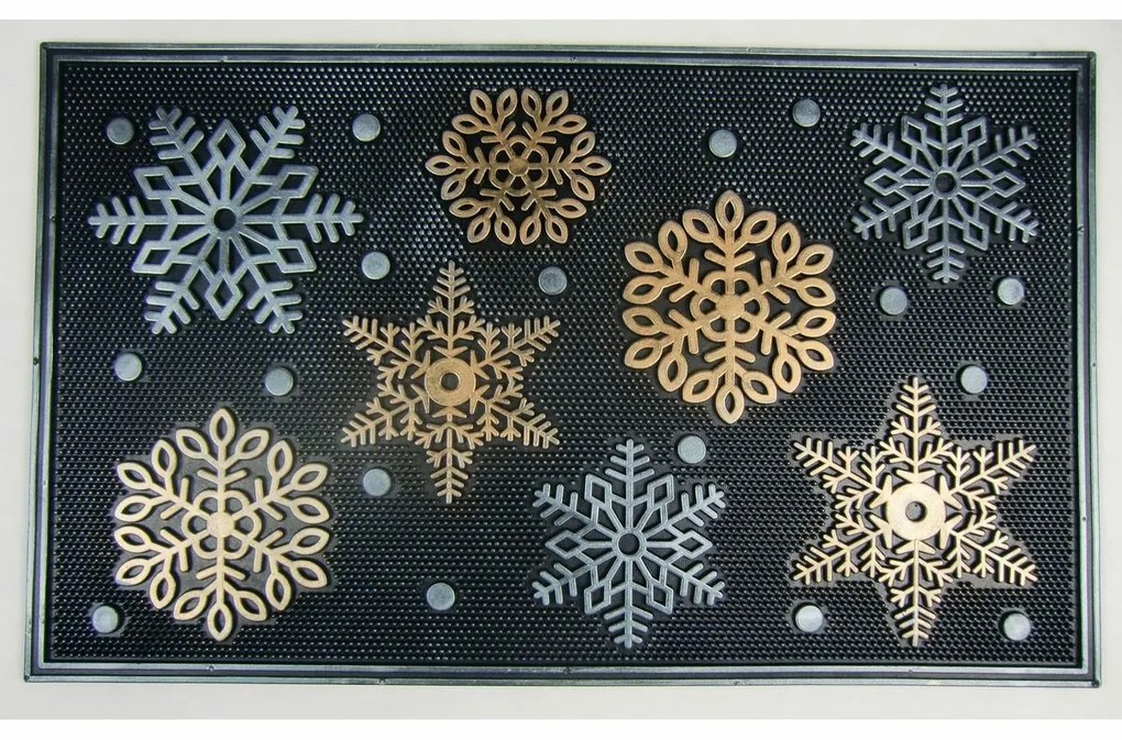 Preș din cauciuc Fulgi, 47 x 75 cm