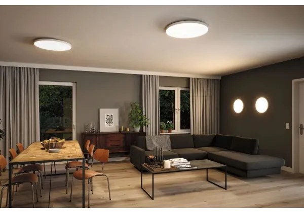 Paulmann 79929 - Lampă LED de plafon LORIA, 22 W, RGBW, dimerizabilă, 230 V